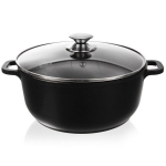 Graniitpott klaasist kaanega Grande 28 cm 7 l Orion
