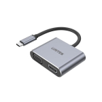 Unitek D1049a Usb-c jaotur: Hdmi, Vga, Usb-a, Pd 100w