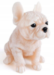 Figuurik&uuml;&uuml;nal "buldog" 11,5x15cm, parafiin