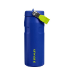 Stanley Termos pudel koos &otilde;hutusavaga The IceFlow Bottle Flip Straw 2.0 28121100209, 0,47L, tume sinine, hoiab k&uuml;lma kuni 8h