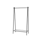 &Uuml;leriiete riiul HSR23BK 92,5 x 33,5 x 153 cm, matt must