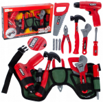 T&ouml;&ouml;riistakomplekt elektrilise kruvikeerajaga, laste, 10 tk.