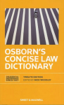 Osborn's Concise Law Dictionary 12th edition
