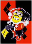 Maalimiskomplekt numbrite j&auml;rg, Minion kaardi naljamees 15 x 20