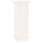vidaXL lillealus, valge, 40 x 40 x 90 cm, m&auml;nnipuit