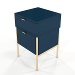 Elegantne &ouml;&ouml;kapp Skandica Polka, sinine