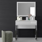 Valge kaasaegne Dancan EVA tualettlaud