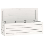 vidaXL hoiukast, valge, 109x36,5x33 cm, m&auml;nnipuit