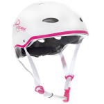 Kiiver Raven White Pink, XS, 52-54 cm