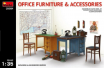 Liimitav mudel MiniArt 35564 Office Furniture & Accessories 1/35