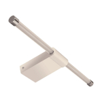 PASO led 9w valge nw 480 lm dekoratiivne smd led paigaldus STR&Uuml;HM 25x395x120mm