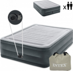 Kahe inimese madrats - INTEX - Comfort-Plush High-Rise - PVC - 152x203x56 cm - Hall
