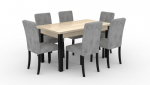 K&ouml;&ouml;gim&ouml;&ouml;bli komplekt ADRK Furniture 81 Rodos, hall/pruun