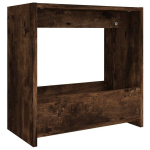 vidaXL lisalaud, suitsutatud tamm, 50 x 26 x 50 cm, tehispuit