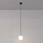 Maytoni Tehniline rippvalgusti Luna P039PL-5W3K-10INS-B Must-valge