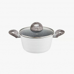 Ambition pott Qualum Basic Stone Edition Wavy, 24 cm