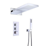 Krohvipealne du&scaron;is&uuml;steem termostaadiga Silla S-1159, Chrome