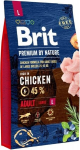 Kuivtoit koertele Brit Premium By Nature L Adult 8 kg
