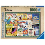Ravensburgeri pusle 1000 t&uuml;kki Vanad plakatid Disney filmidest 19874
