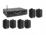 Heliv&otilde;imendis&uuml;steem Power Dynamics PV240BT 100 W ja Power Dynamics BGO30 k&otilde;larite komplekt in/outdoor 3" 180 W must &ndash; 6 k&otilde;larit