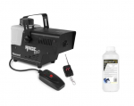 Komplekt beamZ Rage 600 suitsumasin juhtmevaba kontrolleriga + suitsuvedeliku kiirZ FSMF1E-C 1L