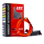 EinParts LED valgusriba auto kaunistamiseks 24V - pikkus 2M, v&auml;rvus Punane