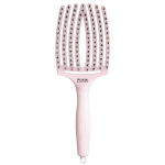 Ristk&uuml;likukujuline juuksehari Olivia Garden Fingerbrush Combo Large Pastel Pink