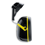 K&otilde;rvaklapid Uvex K2H kiivrile kinnitatavad, SNR: 30dB, black/yellow