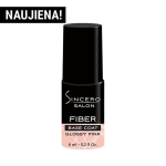 Klaaskiust alus geellakk Sincero Salon, Glossy pink, 6 ml