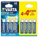 ALCALINE LR6/AA, 1,5 V PAKK PROMO 4 + 4 tk 4906.121.448 (blister)