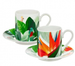 Ambition espressotasside ja alustasside komplekt Paradise, 4-osaline