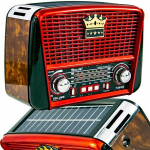 Raadio AM, FM, SW Golon RX-BT455S