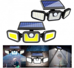 LED valgusti liikumisanduriga, p&auml;ikesepatareiga, 3 osaline