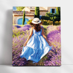 Maalid numbrite j&auml;rgi TM V&auml;rvikas "Province get-away" 30x40 cm