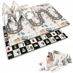 Hariv kahepoolne poroloonmatt 200x150x1cm Nukido 734101