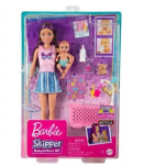Barbie lapsehoidja nukkude komplekt koos beebiga Mattel