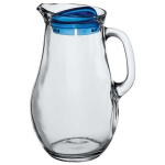 Klaasist kann koos plastikust kaanega, 1,8 l