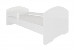 Lastevoodi eemaldatava kaitsega ADRK Furniture Pepe 164 160x80cm, valge