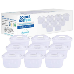 GOLDEN ICEPURE asendusveefilter Brita Maxtra+, Maxtra Plus, Mavea, Anna Duomax jaoks, 9 tk.