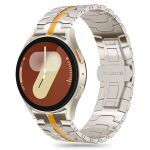 Nutiv&otilde;ru Tech-Protect kellarihm Stainless Samsung Galaxy Watch4/5/5 Pro/6/7/FE, titanium/orange
