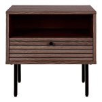 K&otilde;rvallaud - Kyoto - 50x40 cm - Suitsetatud must