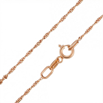 Kuldne kett naistele Singapore Brasco 52586 52586-40