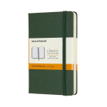 Moleskine Classic P line m&auml;rkmik, k&otilde;va k&ouml;ide, roheline