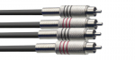 Stagg 2xRCA - 2xRCA, 3m