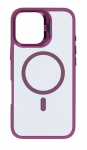 Rixus Premium With MagSafe iPhone 16 Pro Max Dark Pink