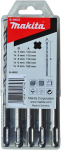 Puuride komplekt Makita SDS PLUS B-49052, 5 tk