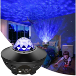 Projektor CDQ LED t&auml;histaeva projektor, nutikas t&auml;htprojektorlamp RGB