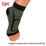 Achilleuse k&otilde;&otilde;luse leevendamiseks h&uuml;ppeliigese varrukasokk jalatugi., Juoda