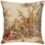 1tk Ruut K&auml;ter&auml;tik Kate, Tapestry 18. Sajandi Padja Kate, Kodusisustus, Toasisustus, Magamistoa Kaunistus (Padi Ei Sisaldu) 45.72x45.72cm