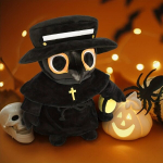 25,4cm Arsti Pl&uuml;&uuml;s M&auml;nguasi, Multikas Pehme Loom Halloween S&uuml;nnip&auml;eva Kingitus